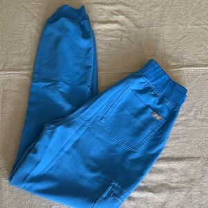 Figs Vibrant Blue Scrub Pants